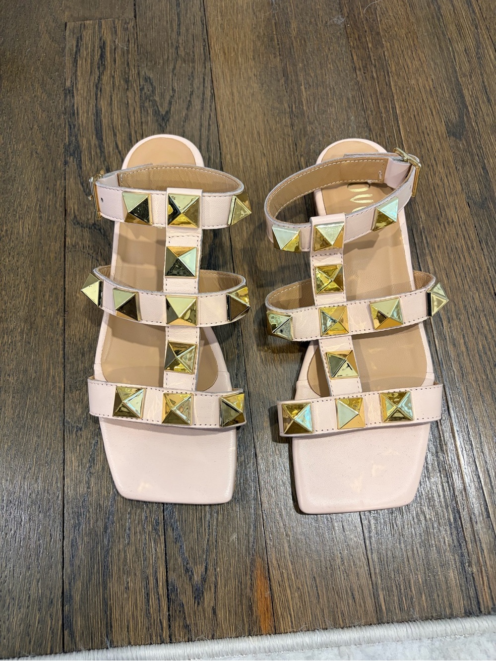 Ovyé studded gladiator sandals